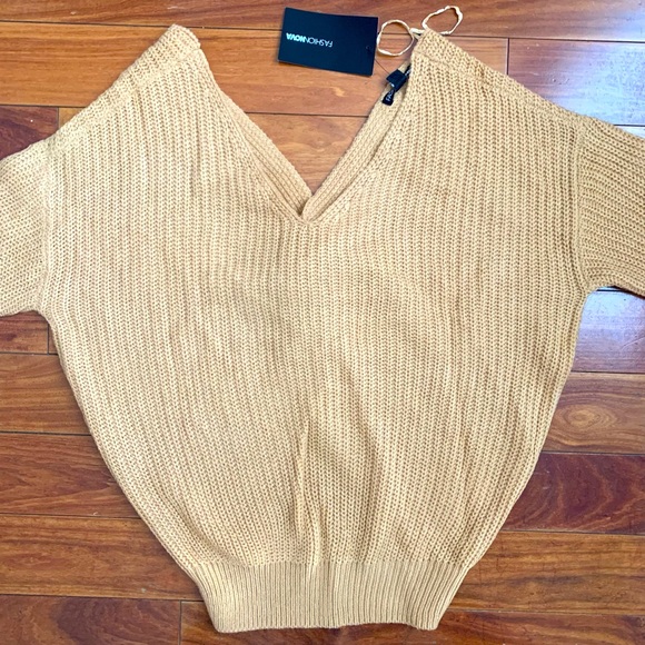 Fashion Nova Fall Sweater - Picture 4 of 4